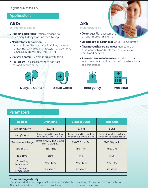 Creatinine Meter M421 medical equipment thumbnail 2